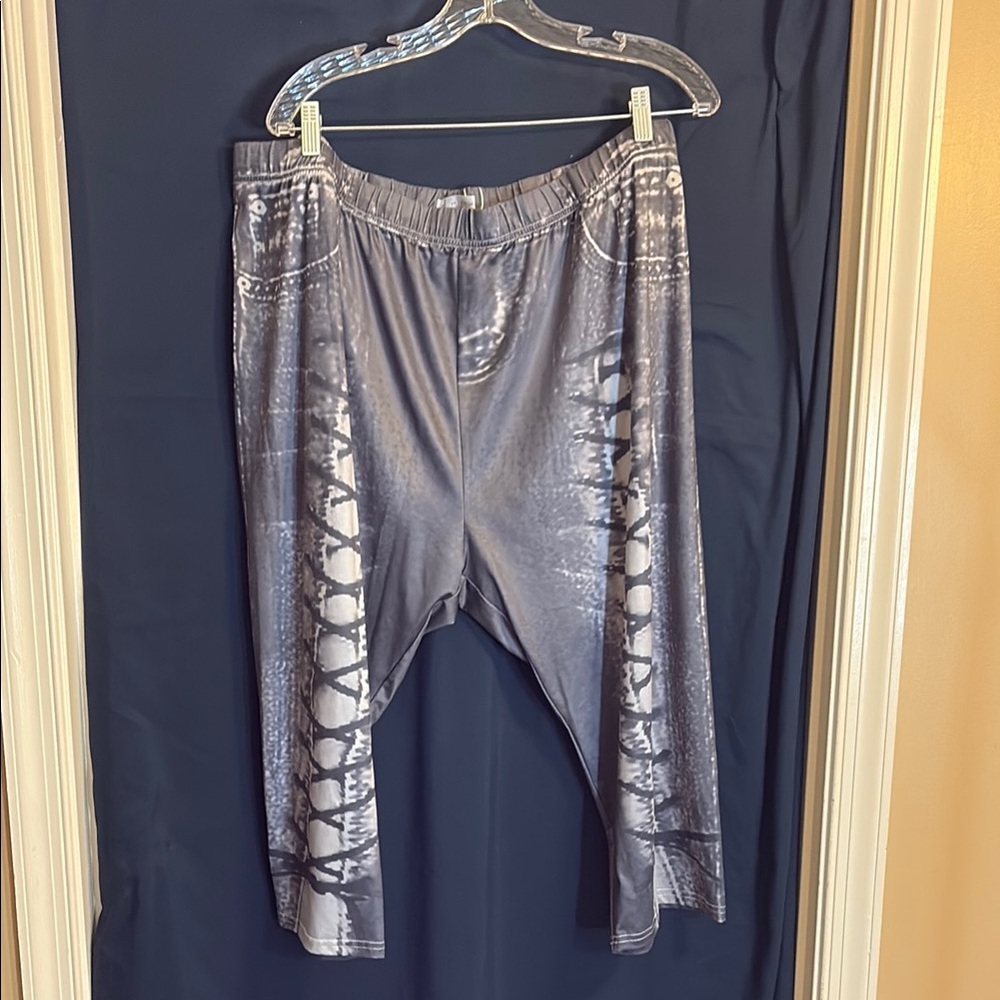 Rosegal Gray Leggings Comfortable Fashionable Pants